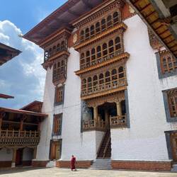 Admin building in fortress