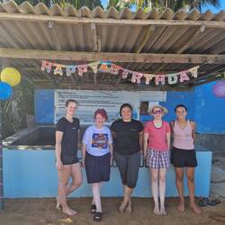 The Five volunteers