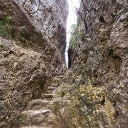 Der Weg vom Cirque de Moureze.