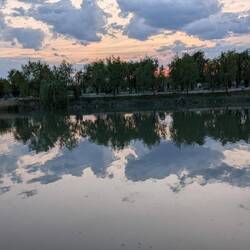 Abendstimmung am Jiu