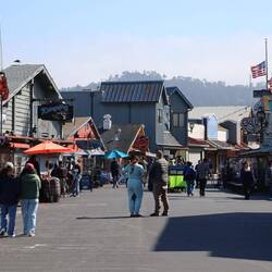 Monterey Wharf - mit kleiner Vergnügungsmeile