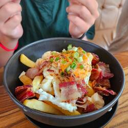 Breakfast poutine!