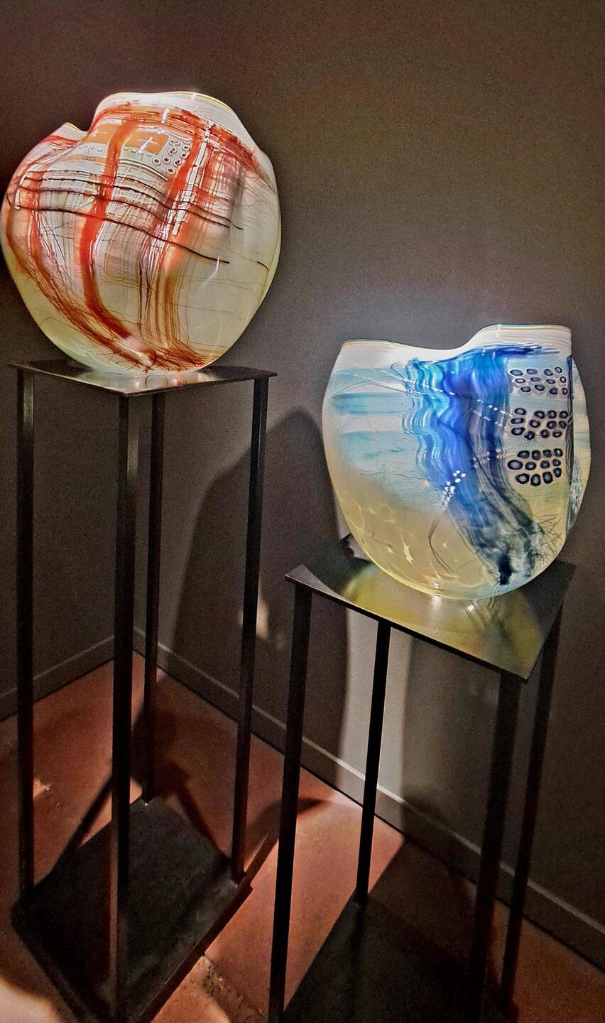 It started off w/ 'traditional' vases...