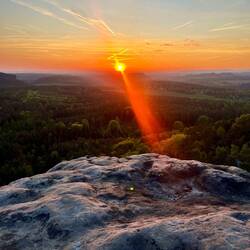 Gute Nacht Sächsische Schweiz! 🌙