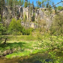 Zuletzt bleibt uns ein letzter Blick auf die malerische Natur der Sächsich-Böhmischen Schweiz 🤗