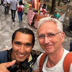 Und neue Freunde findet man auch gleich 😃 - Gerson, ein Student