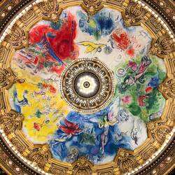 Opéra national de Paris, Palais Garnier - Marc Chagall, Deckenbildnis