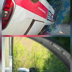 Da kamen wir vorbei. Rettungswagen ist gerade abgefahren