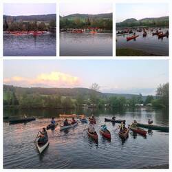 Der Abschiedskringel, heute schon am Vortag