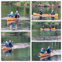 Angela und Uwe im Tandem
