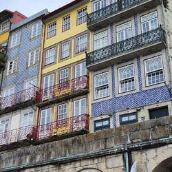 The apts face the river