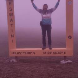 Panorama Foto im Nebel