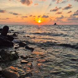 Diese Sonnenuntergänge waren auch einfach jeden Abend so schön