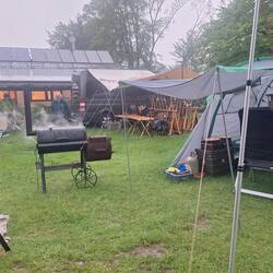 Regen und Gewitter starten pünktlich