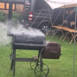 Es qualmt schon schön