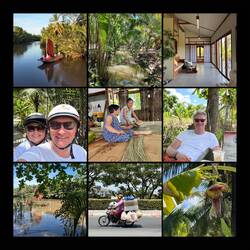Unterwegs im Mekong. Ben Tre