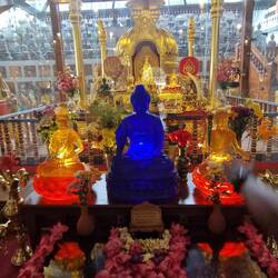 Inside the temple