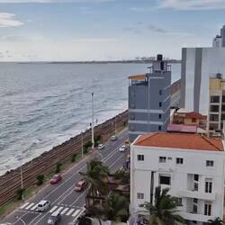 My balcony view and room