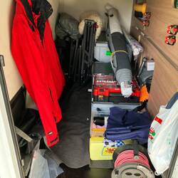 bald isch alles verstaut