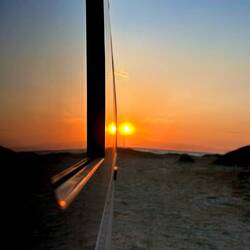 Sonnenuntergang am Glyfada