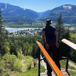 Auf der Sprungschanze