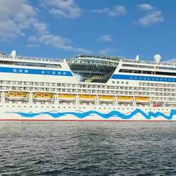 Einlauf der AIDAdiva