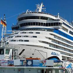 AIDAdiva abfahrbereit