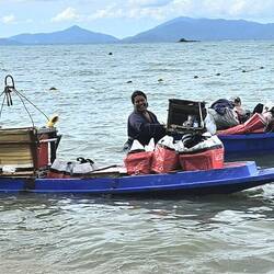 Hier schwimmt die Küche davon, selbst wenn es kein Hochwasser gibt.