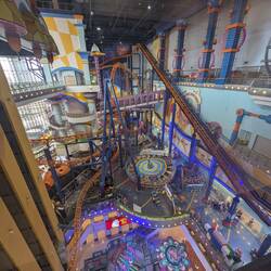 ... featuring a roller coaster!