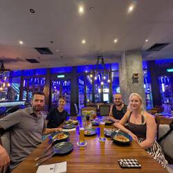 German dinner with se Germans @ Stammtisch