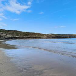 La spiaggia di Cove Beach