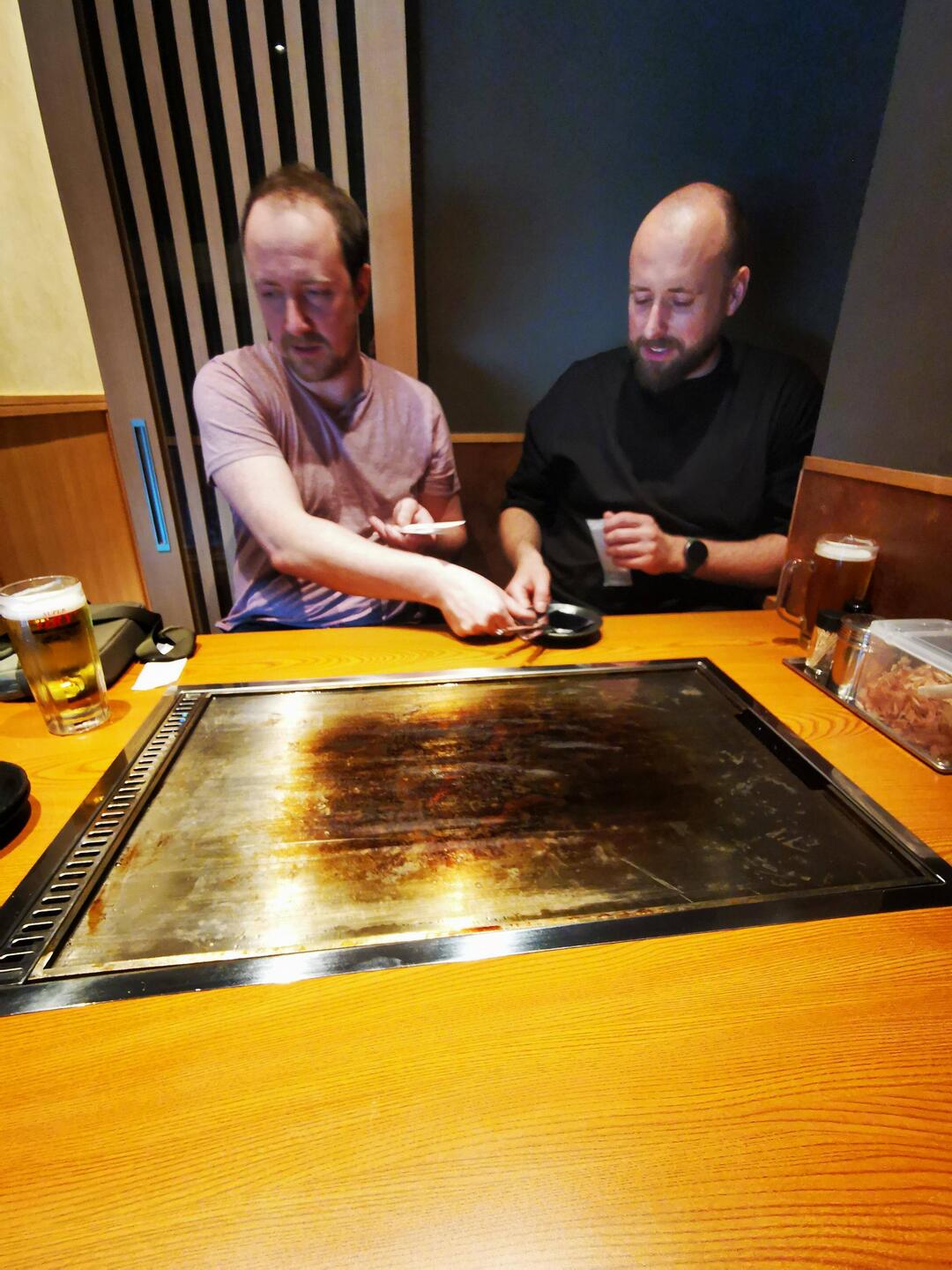 Hier haben wir uns selber Soba gebraten