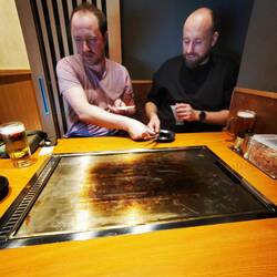 Hier haben wir uns selber Soba gebraten