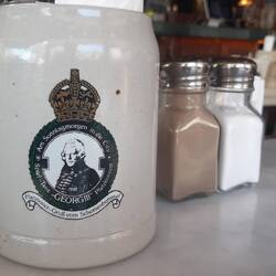 Besteckhalter an unserem Lieblingsfrühstücksplatz!