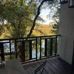 Aussicht von unserem Häuschen