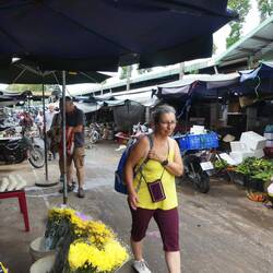 Dans le marché de Sadec