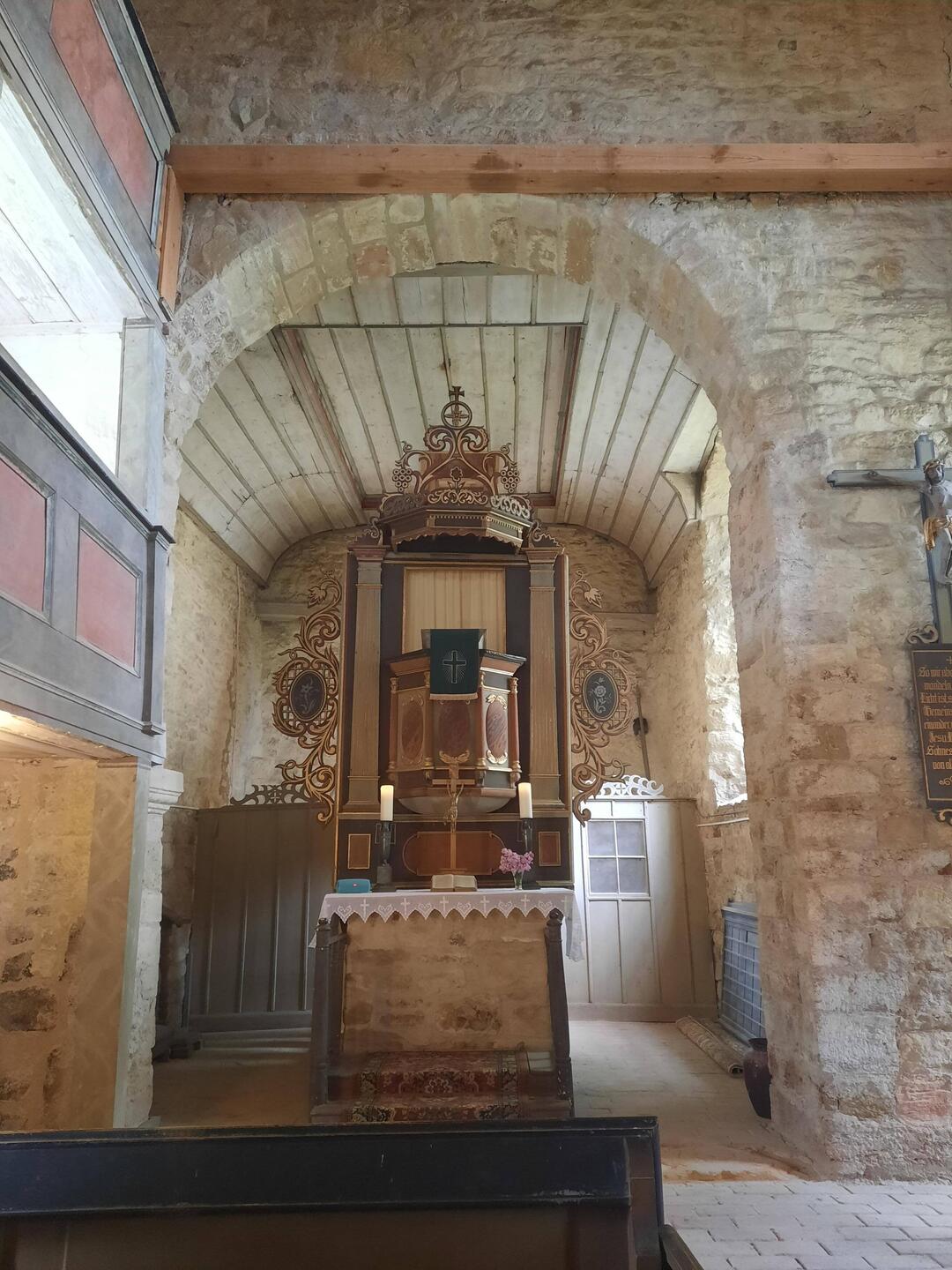 Rettgenstedt. St. Bonifatius. Zum Gottesdienst.