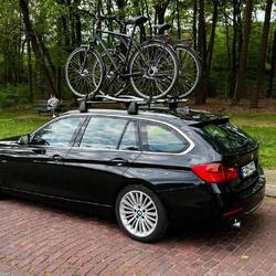 In Holland ist das mitführen von Fahrrädern Pflicht, wird schon an der Grenze kontrolliert