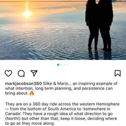 Von Mark Jacobson. Unser neuer Freund auf unserer Reise. Ein Weltumfahrer aus Guatemala