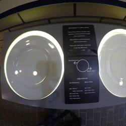 Inside the museum comparing bone china and earthenware