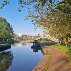 A lovely open place to moor