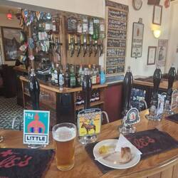 Will's pint of Tickety Boo at The Holy Inadequate Brewery and pub. It was really good!