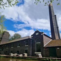 The old Etruria bone and flint mill