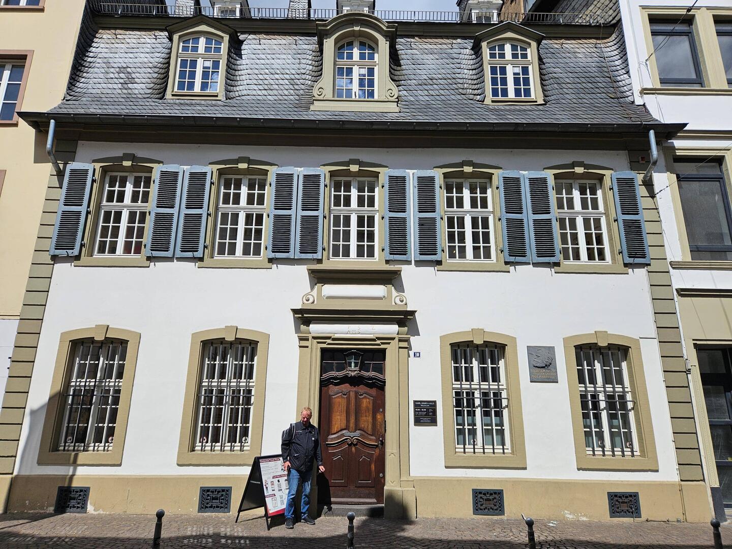 In diesem Haus wurde 1818...
