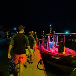 ..gleich gehts aufs Boot und dann auf hohe See