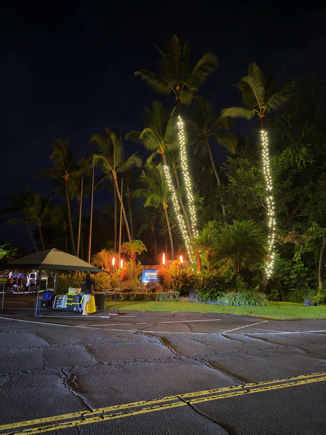 Auf dem Weg zum Bootssteg