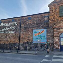 Visiting the Emma Bridgewater shop- yay!