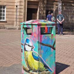 And some bin art too. We really liked this one.