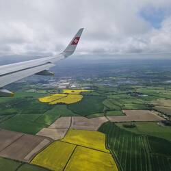 Anflug auf Dublin