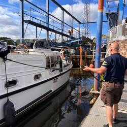 8 t ins Gleichgewicht bringen
